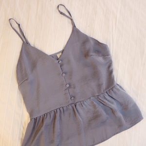 Allison Joy Tank Top With Buttons